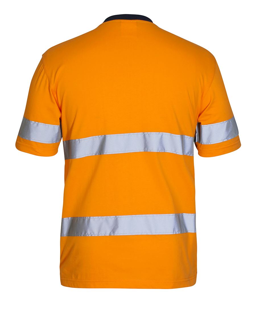 Fluorescent orange tshirt with hi vis tape from JB's wear