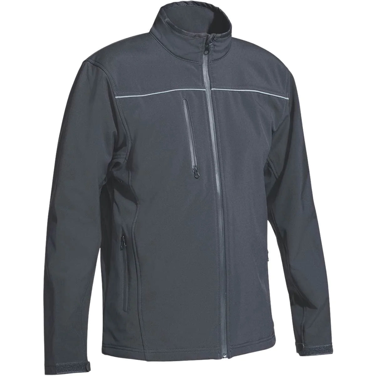 BJ6060 SOFT SHELL JACKET in grey