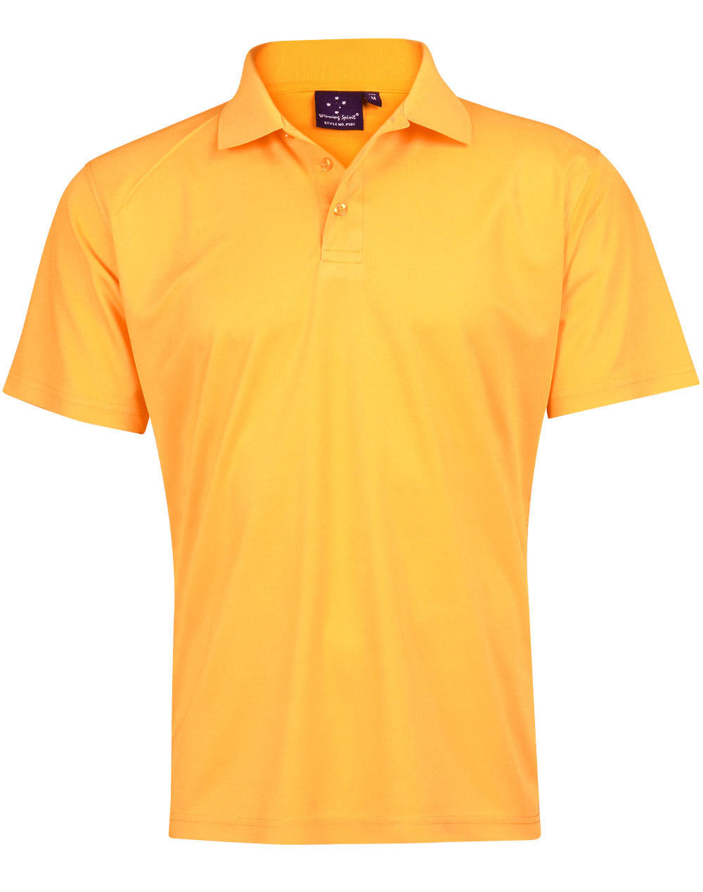 Winning Spirit polo in yellow