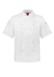 BIZ COLLECTION CHEFS JACKET WHITE