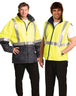 Winning Spirit reversible fluorescent jacket with reflective strips