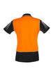 Womens Hi Vis Zone Polo in fluorescent orange