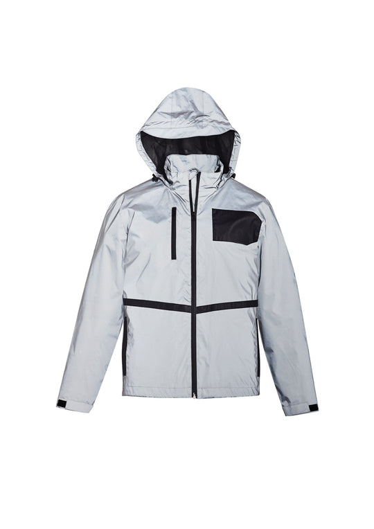 Syzmik reflective jacket in grey